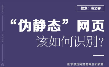 網(wǎng)站建設(shè)之您的網(wǎng)站還是“偽靜態(tài)”嘛？